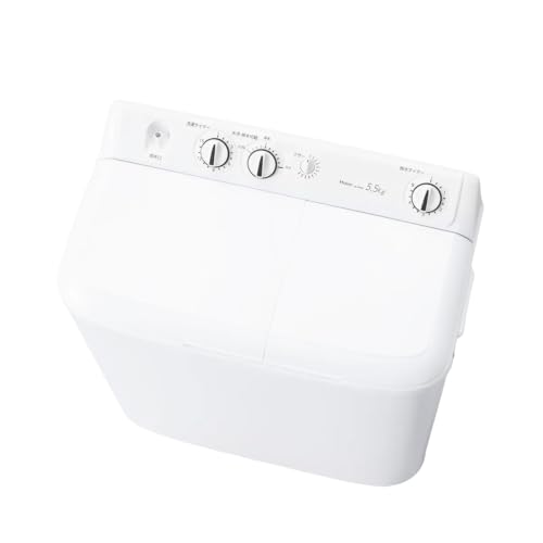 ハイアール(Haier) 洗濯機 JW-HSW50A(W) 洗濯容量5.0kg 2槽式洗濯機 ステンレス脱水槽 本体幅77センチ すすぎ水位調整 二層 二槽 2層